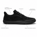 Aire – Para dedos que llevan 8 horas en un puño - Negro | UpStride