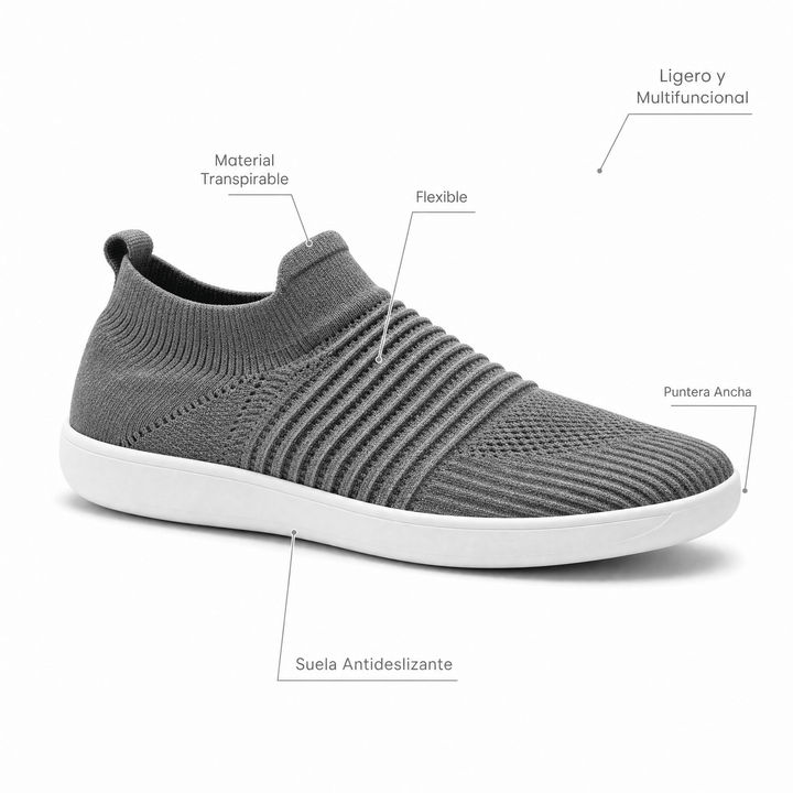 Brisa - Diseñado para jornadas largas. - Gris | UpStride