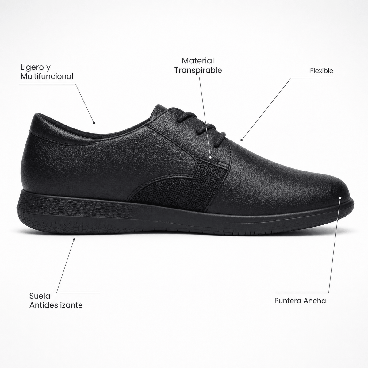 Jorna - Diseñado para jornadas largas. - Negro | UpStride