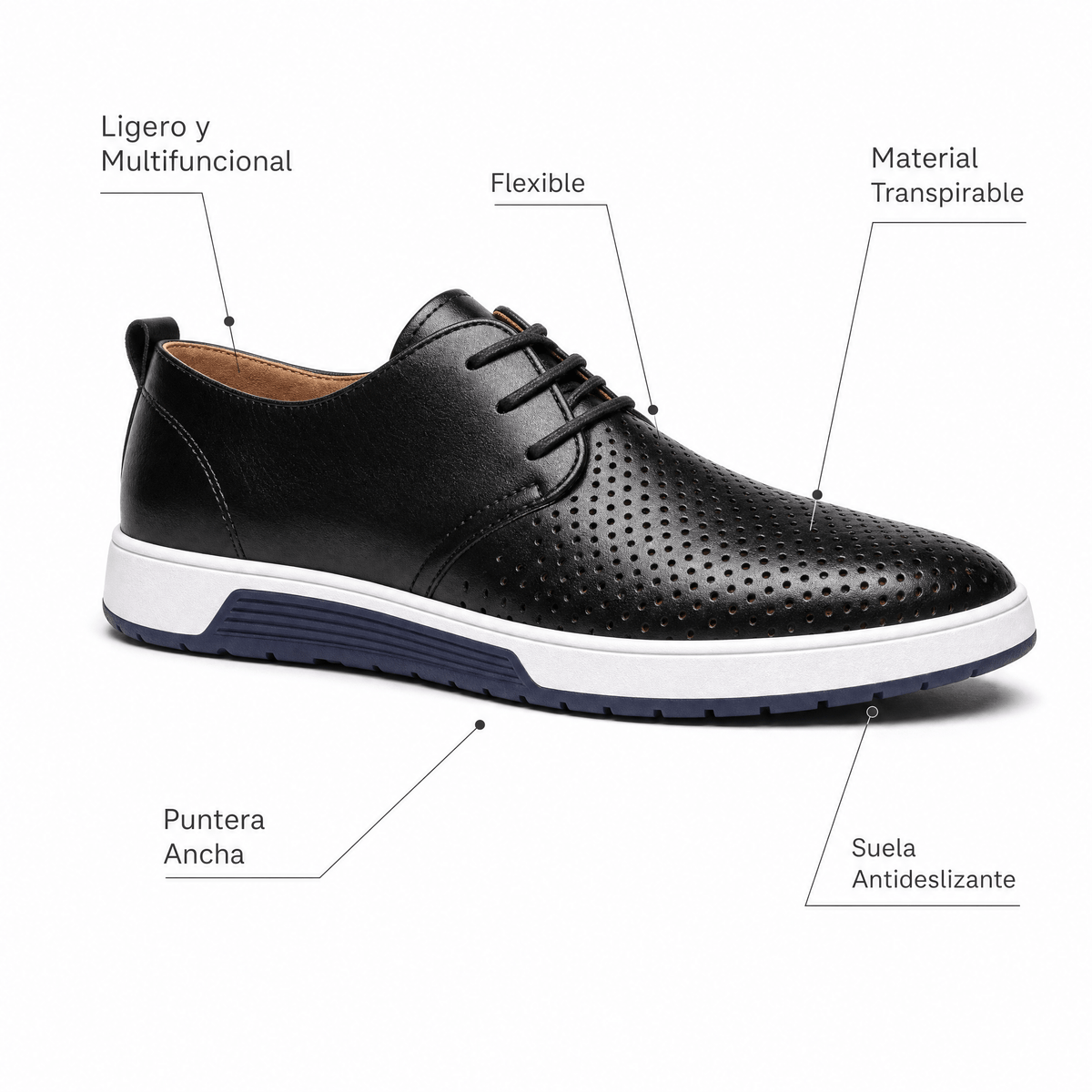 Lumo - Diseñado para jornadas largas. - Negro | UpStride