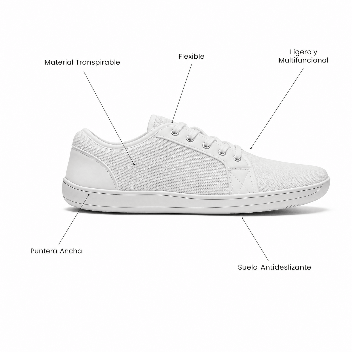 Nova - Diseñado para jornadas largas. - Blanco | UpStride