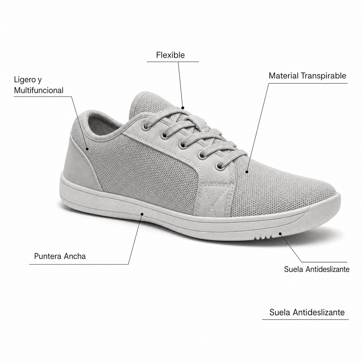 Nova - Diseñado para jornadas largas. - Gris | UpStride