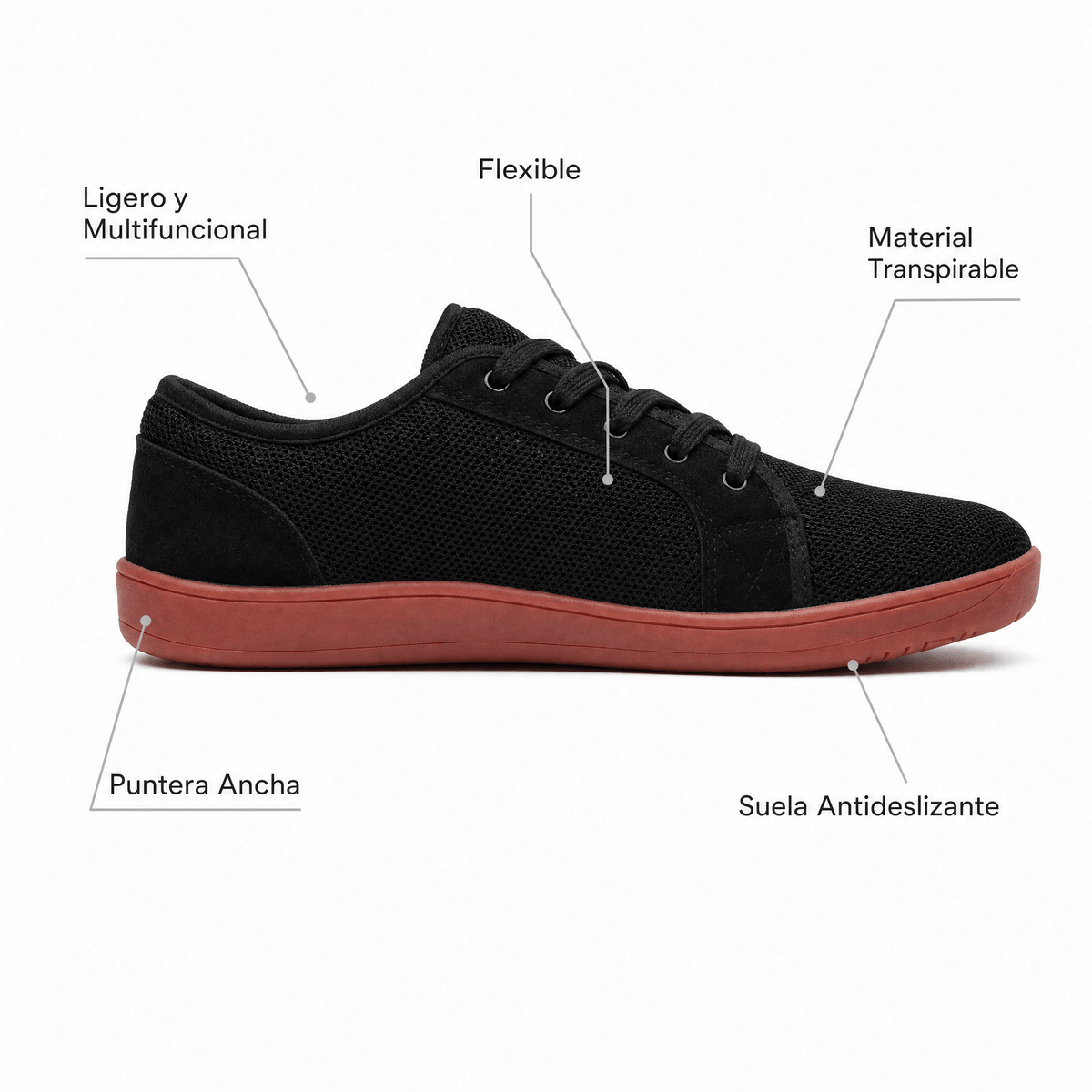 Nova - Diseñado para jornadas largas. - Negro | UpStride